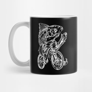 SEEMBO Goldfish Cycling Bicycle Bicycling Biker Biking Bike Mug